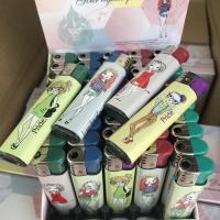 Зажигалки пьезо Pride E-050 Pretty Girl 50шт